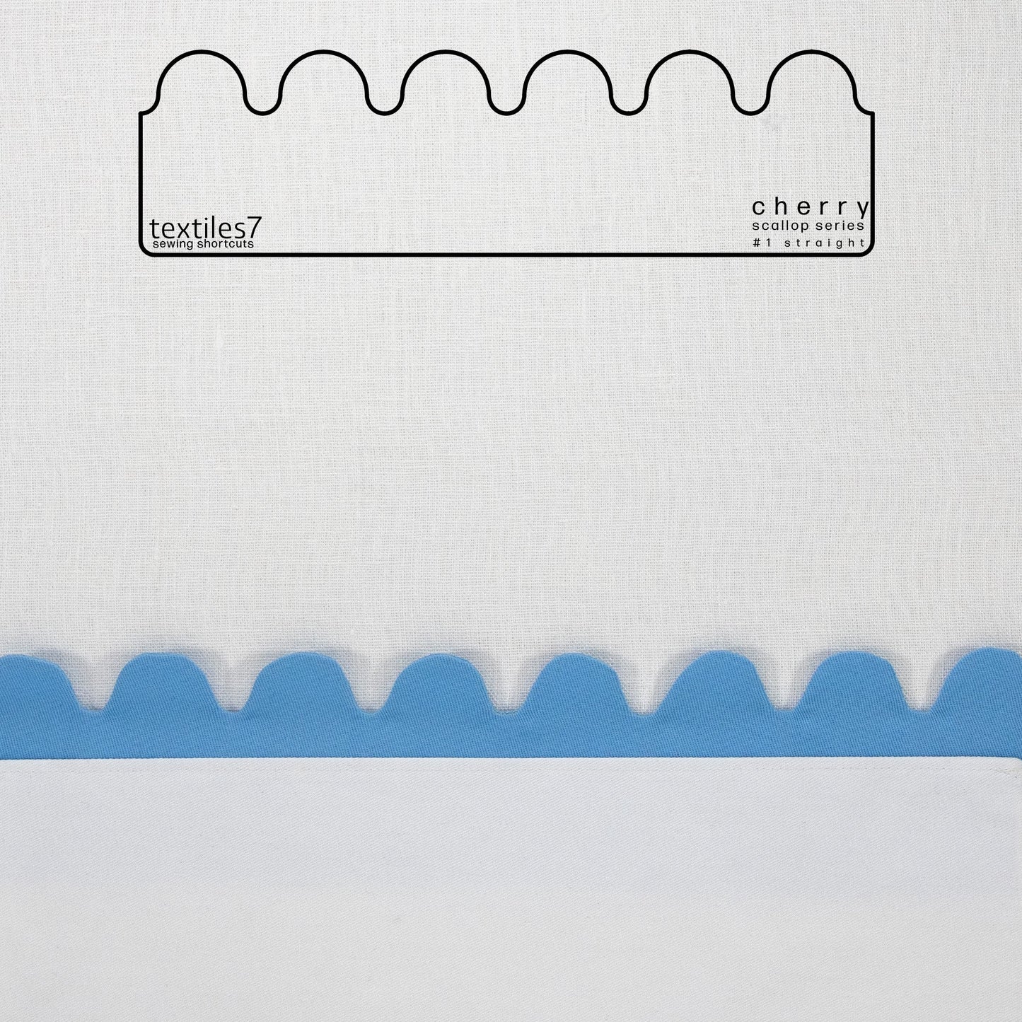 Cherry #1 Straight - textiles7 Sewing Shortcuts