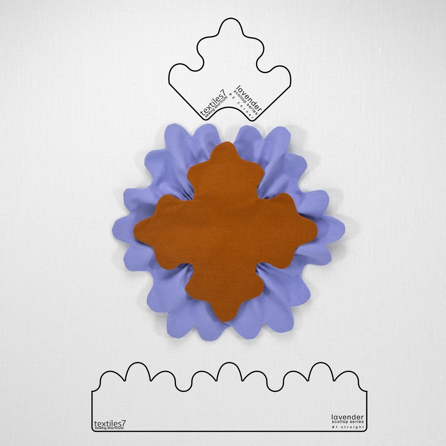 Lavender #1 Straight - textiles7 Sewing Shortcuts