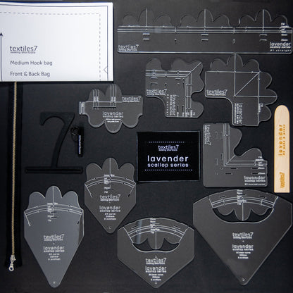 Lavender Complete Set - textiles7 Sewing Shortcuts