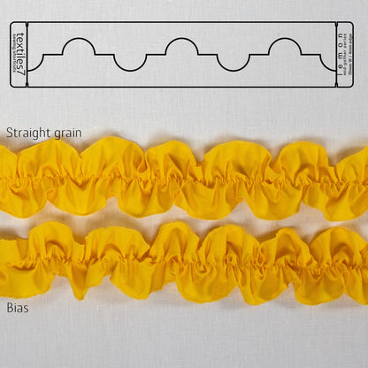 Lemon Mid-Gather - textiles7 Sewing Shortcuts