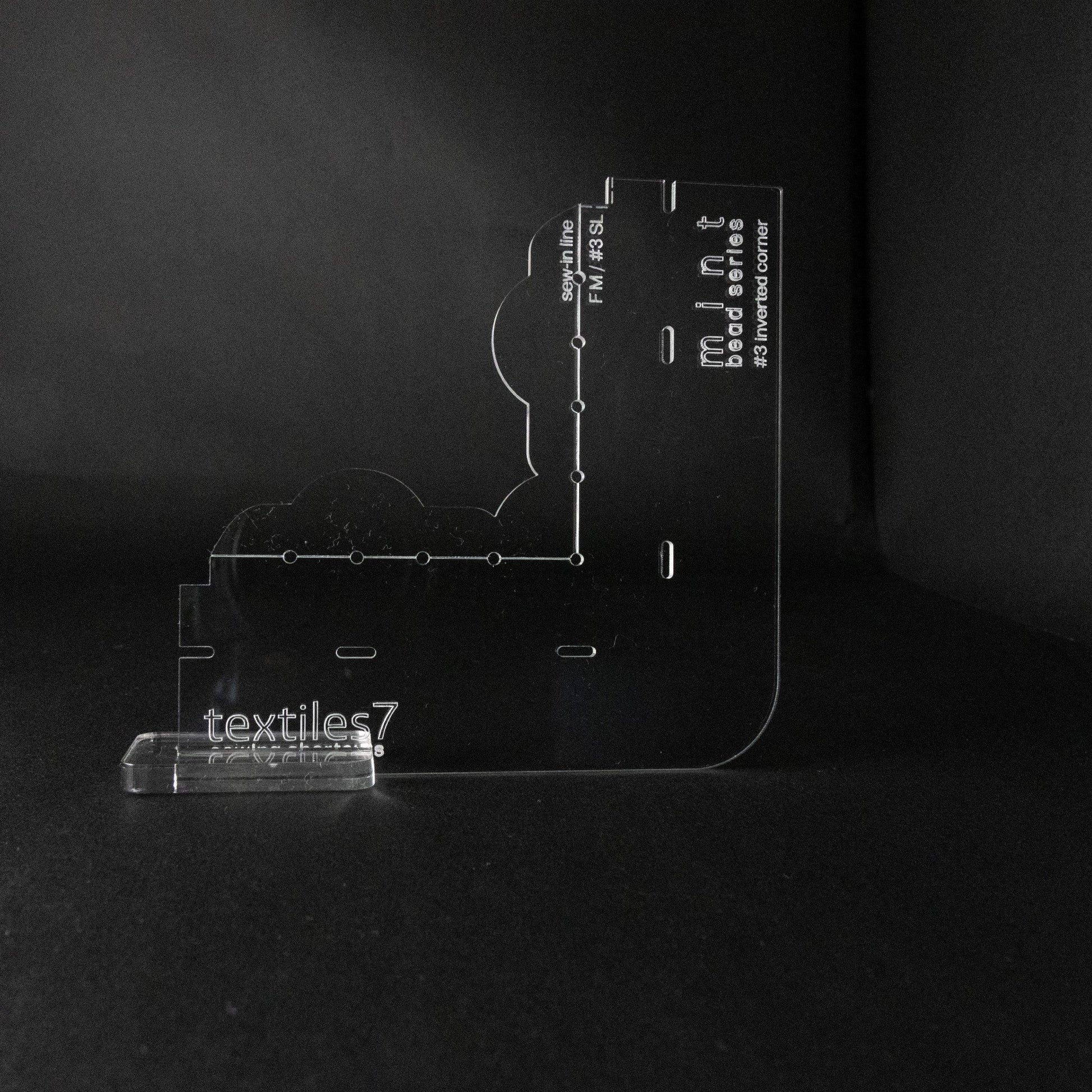 Mint #3 Inverted Corner - textiles7 Sewing Shortcuts