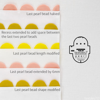 Textiles7 Sewing Shortcuts Pearl #5 The Odd One Out trim variations