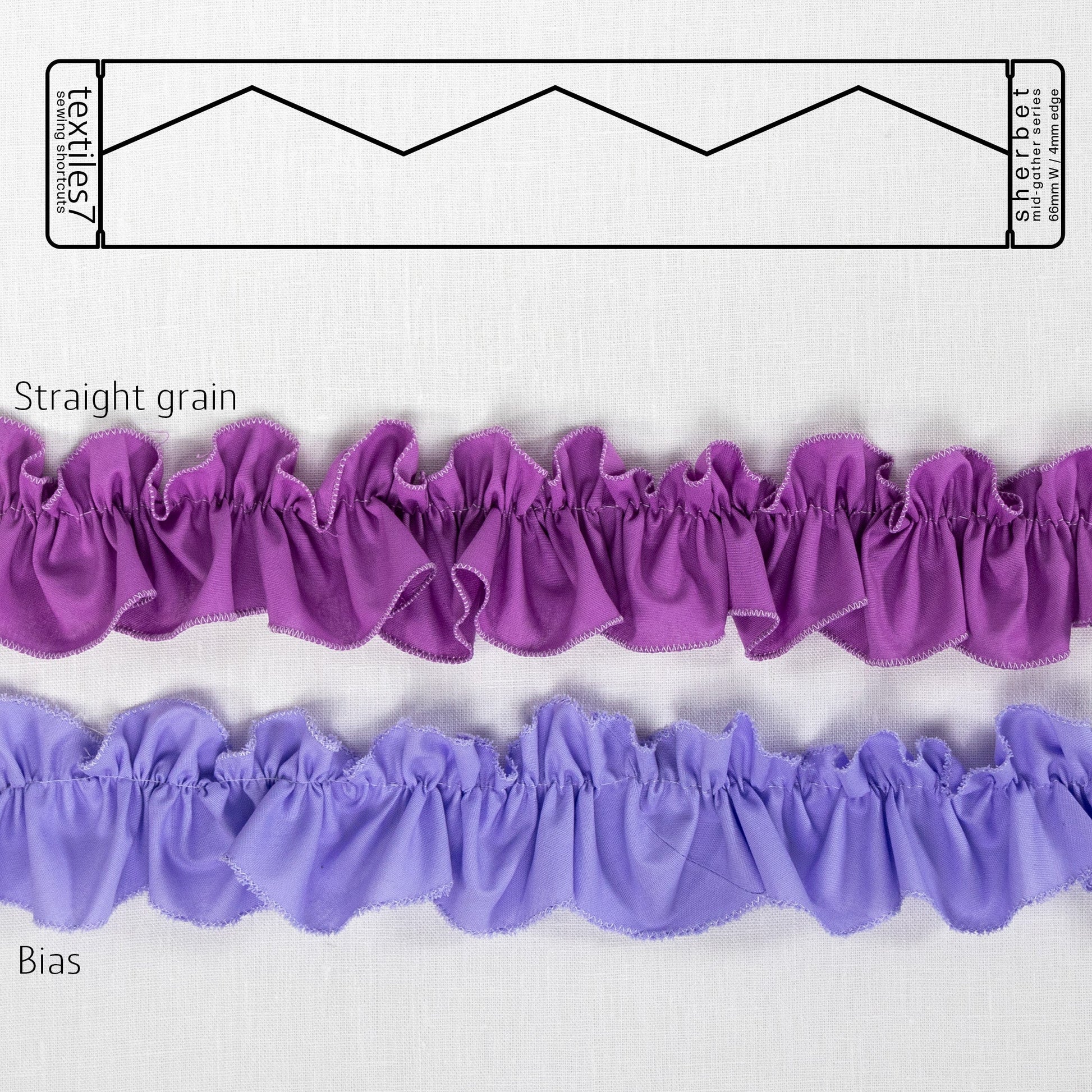 Sherbert Mid-Gather - textiles7 Sewing Shortcuts