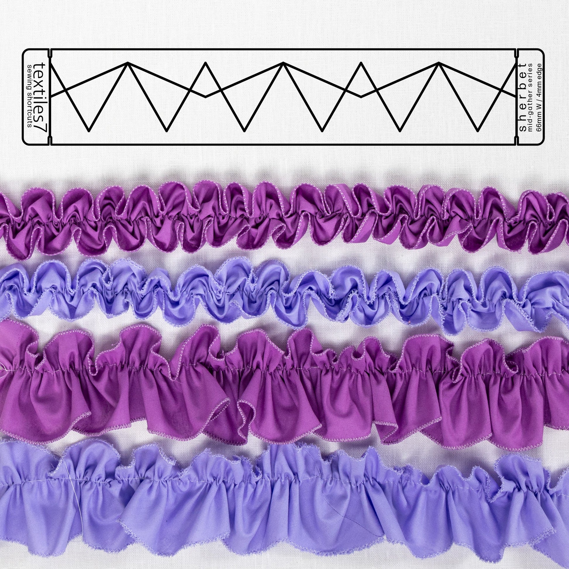 Sherbert Mid-Gather - textiles7 Sewing Shortcuts